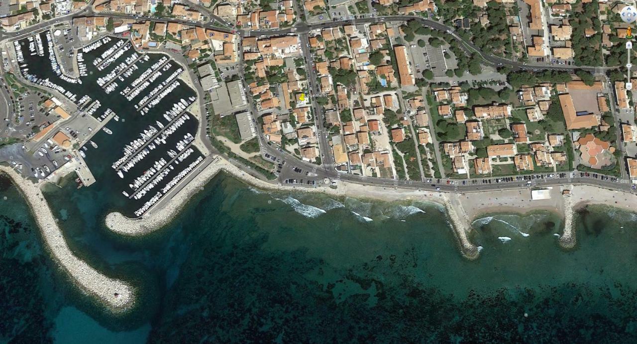 T2 Calme Au Centre De Sausset Villa Luaran gambar